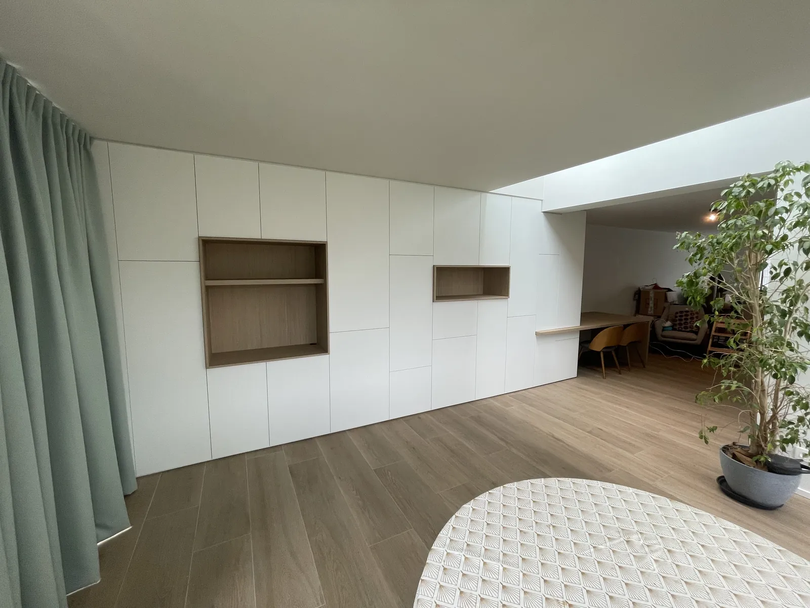 Bureau onder schuin dak