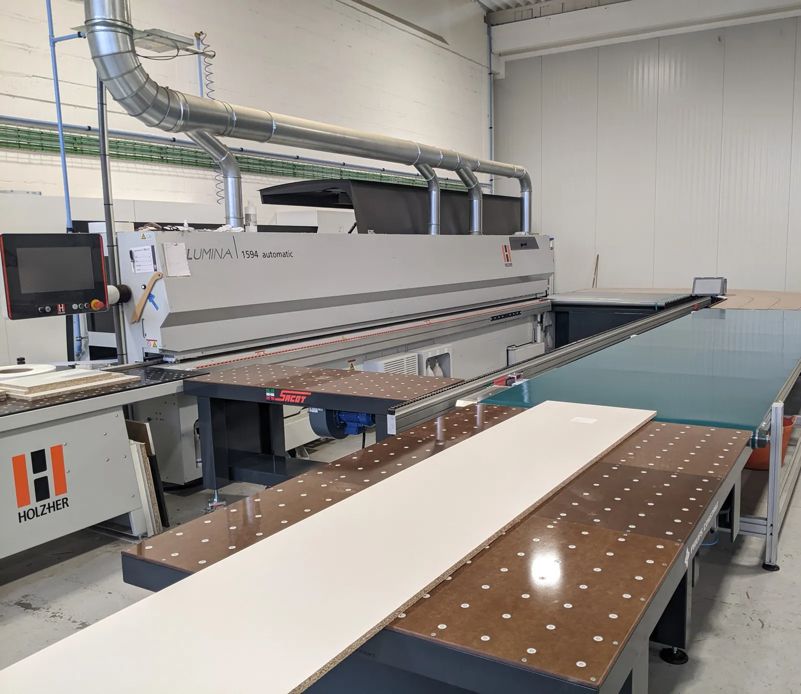Op maat gezaagde panelen